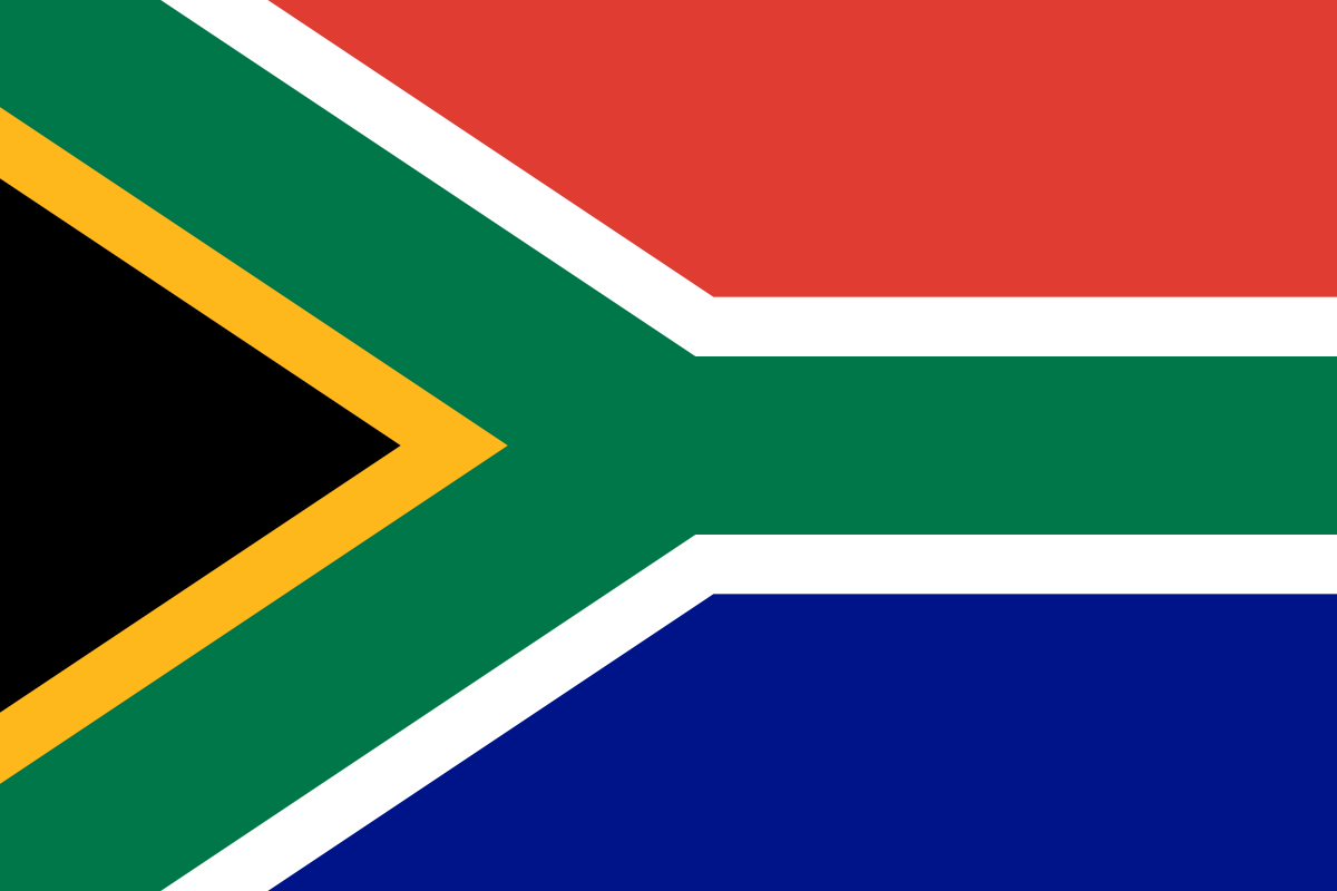 Bandeira da Africa do Sul